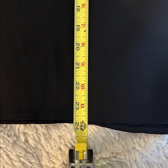 Lauren Ralph Lauren Blk Skirtw/White Track Stripes wPockets,Elastic&Drawstring.8 - Picture 6 of 6